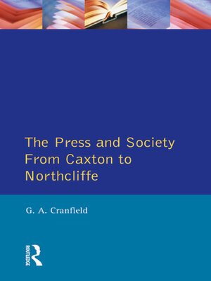 cover image of The Press and Society